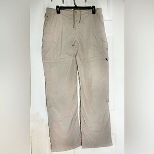 The North Face Convertible Hiking Short-Pants 
Khaki‎ Women's Sz L